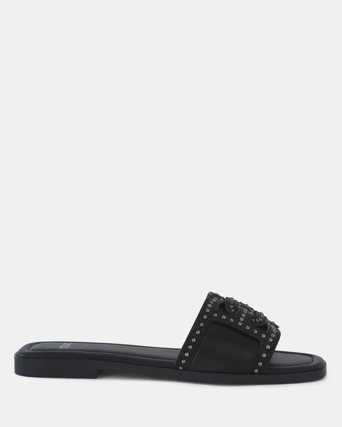 Flat Sandals NOVO Shoes Women SCANDI BLACK Sandals