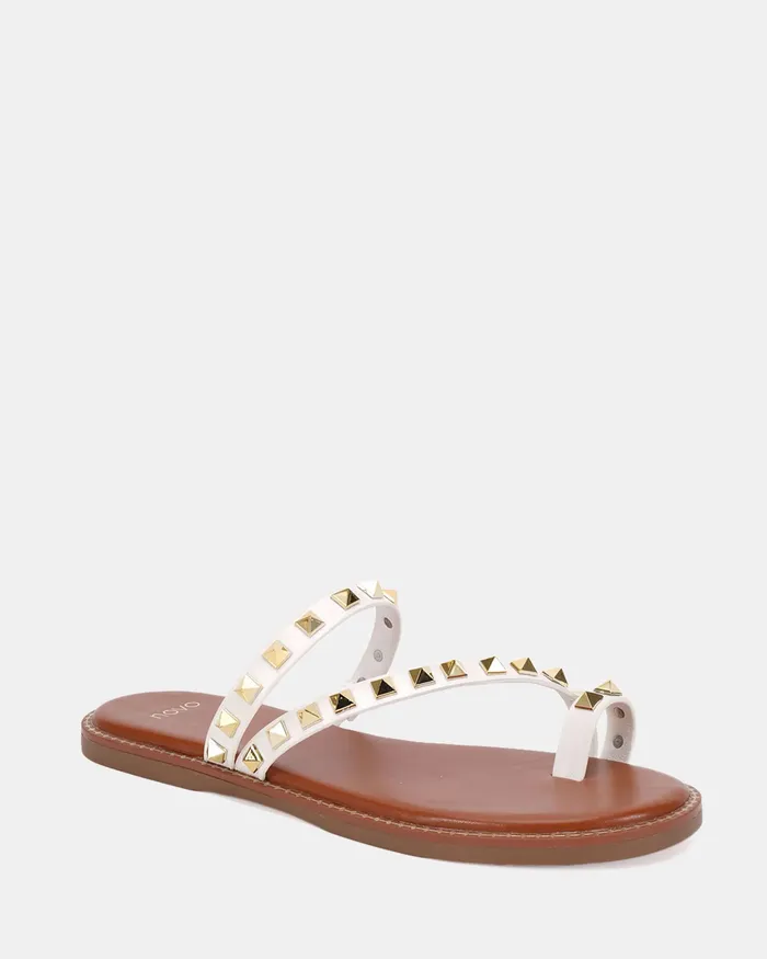Flat Sandals NOVO Shoes Women TREGLIO WHITE Sandals