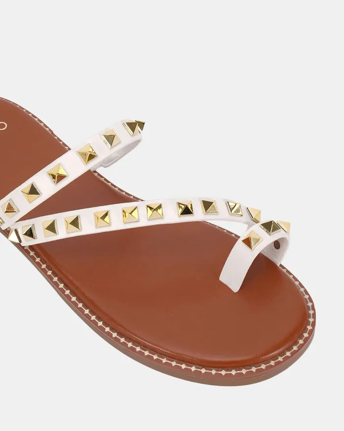 Flat Sandals NOVO Shoes Women TREGLIO WHITE Sandals