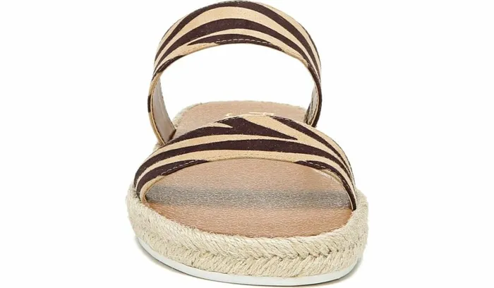 Flat Sandals Women Franco Sarto Franco Posie Espadrille Slide Sandal New Nude