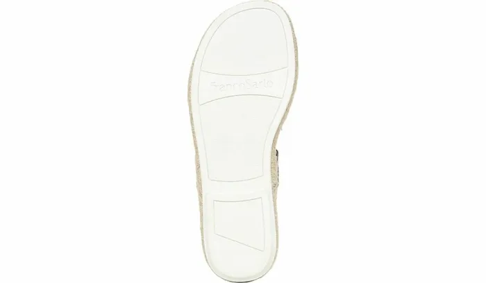 Flat Sandals Women Franco Sarto Franco Posie Espadrille Slide Sandal New Nude