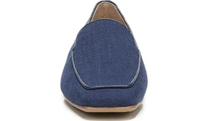 Flats Women Franco Sarto Franco Averly 2 Loafer Navy Linen