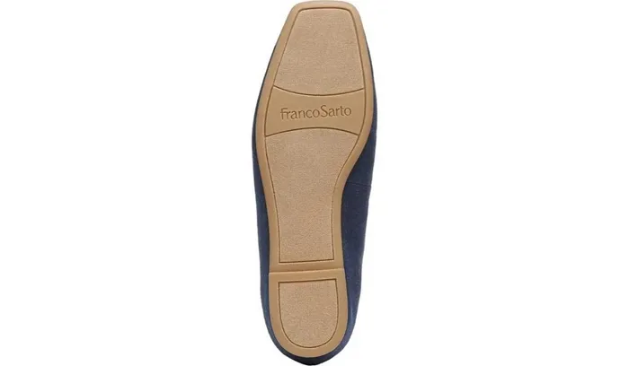 Flats Women Franco Sarto Franco Averly 2 Loafer Navy Linen
