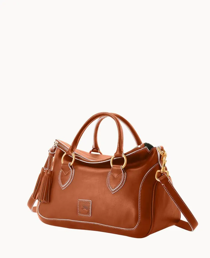 Florentine Medium Satchel Natural Woman Dooney and Bourke Satchels Florentine Medium Satchel Natural Woman Dooney and Bourke Satchels
