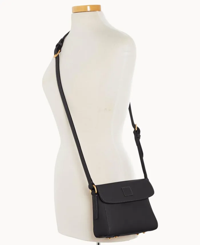 Florentine Mini Eliza Crossbody Black Black Woman Dooney and Bourke Crossbodies Florentine Mini Eliza Crossbody Black Black Woman Dooney and Bourke Crossbodies