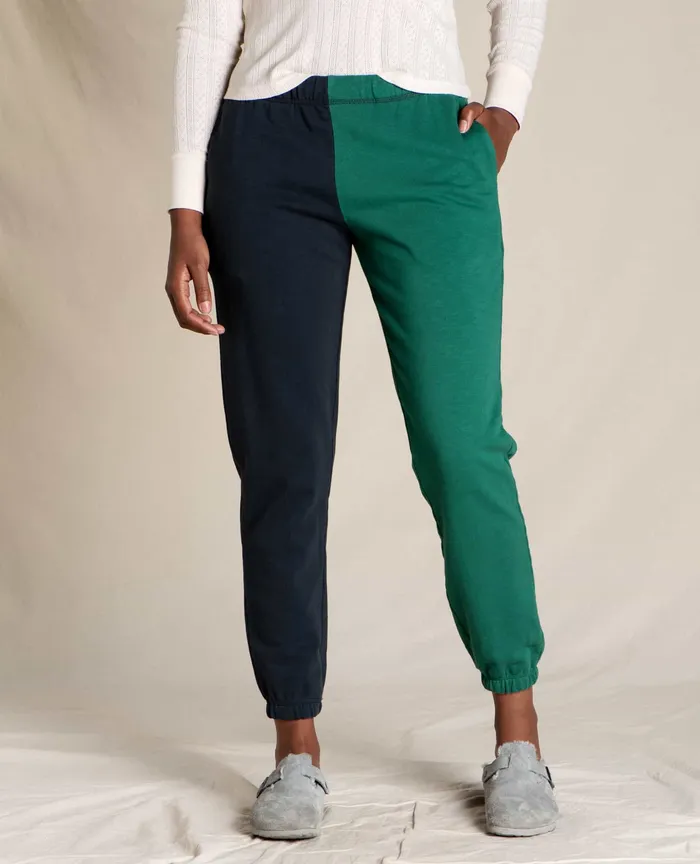Follow Through Sweatpant Camp Color Block Loungewear and Sleep ToadandCo Women8217s
