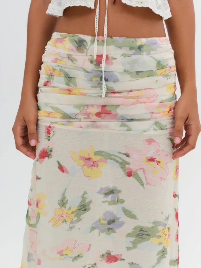 For Love and Lemons Bottoms Abby Maxi Skirt Multi 8211 Women For Love and Lemons Bottoms Abby Maxi Skirt Multi 8211 Women