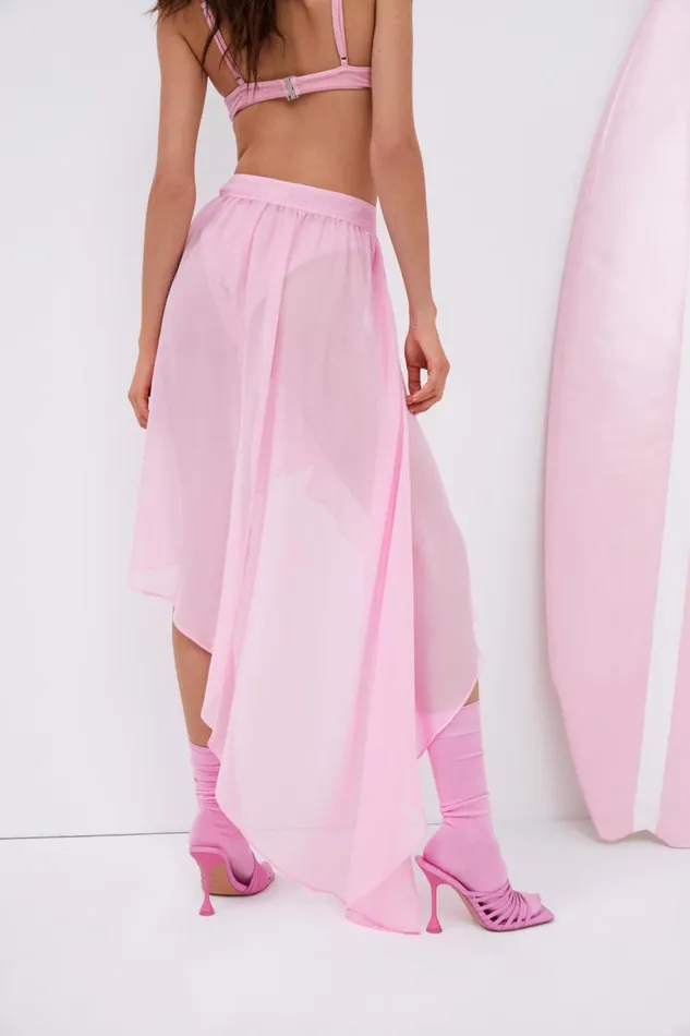 For Love and Lemons Bottoms Bailey Coverup Skirt Pink 8211 Women For Love and Lemons Bottoms Bailey Coverup Skirt Pink 8211 Women