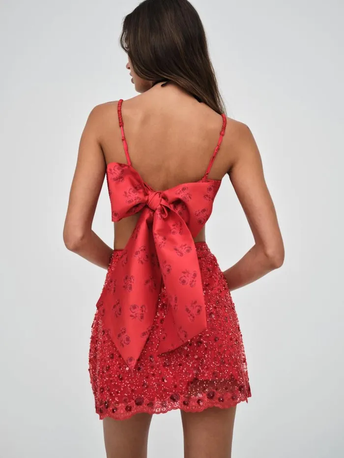 For Love and Lemons Bottoms Gwendolyn Mini Skirt Red 8211 Women For Love and Lemons Bottoms Gwendolyn Mini Skirt Red 8211 Women