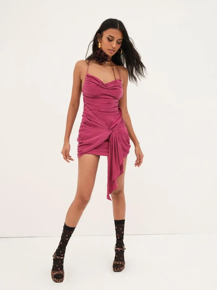 For Love and Lemons Dresses Allie Mini Dress Pink 8211 Women