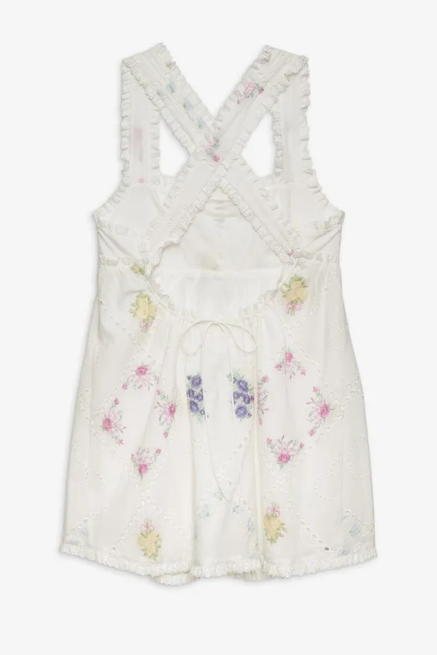 For Love and Lemons Dresses Andrea Embroidered Mini Dress White 8211 Women For Love and Lemons Dresses Andrea Embroidered Mini Dress White 8211 Women