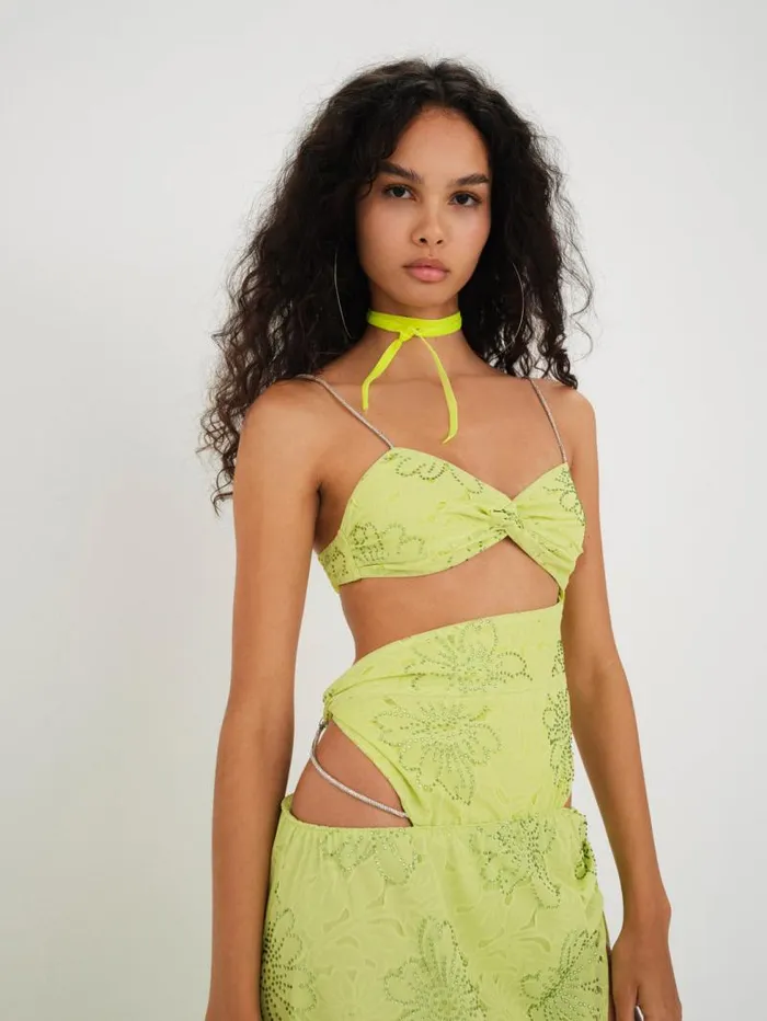 For Love and Lemons Dresses Anna Maxi Dress Green 8211 Women For Love and Lemons Dresses Anna Maxi Dress Green 8211 Women