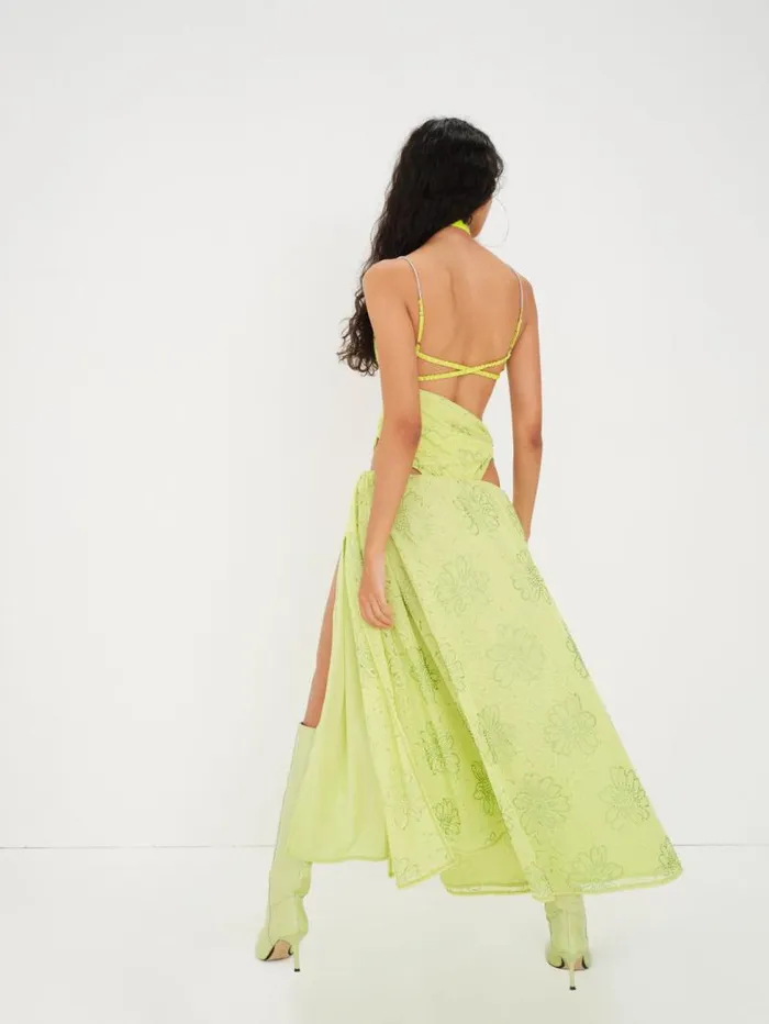 For Love and Lemons Dresses Anna Maxi Dress Green 8211 Women For Love and Lemons Dresses Anna Maxi Dress Green 8211 Women