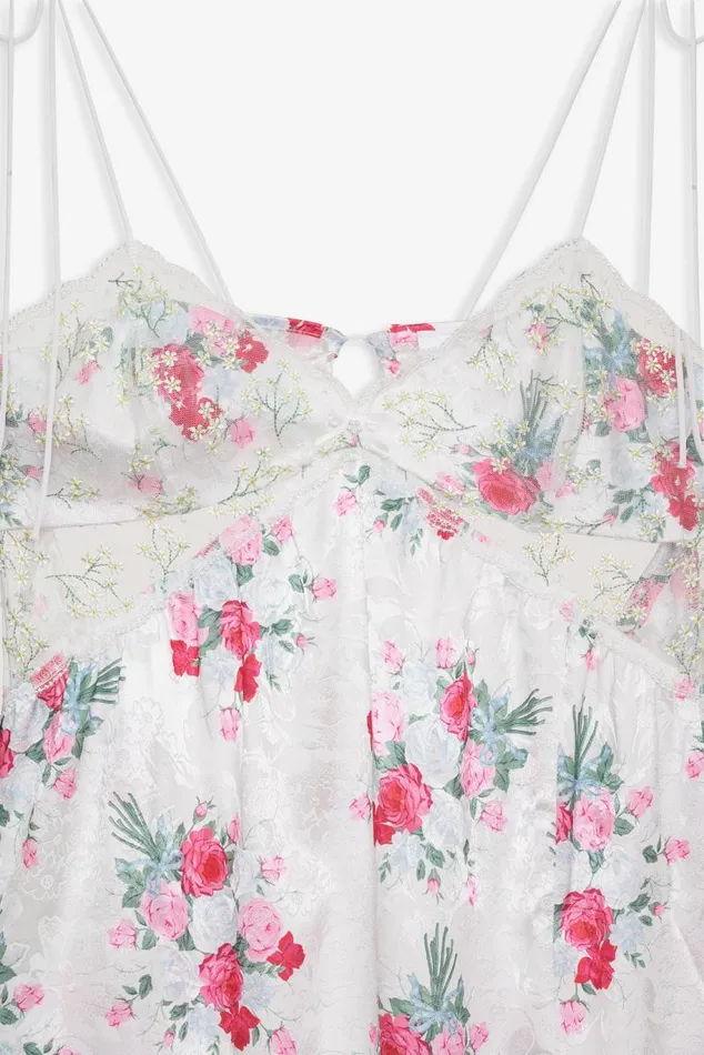For Love and Lemons Dresses Babys Breath Midi Slip Dress White 8211 Women For Love and Lemons Dresses Babys Breath Midi Slip Dress White 8211 Women