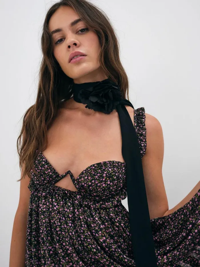 For Love and Lemons Dresses Colleen Mini Dress Black 8211 Women For Love and Lemons Dresses Colleen Mini Dress Black 8211 Women