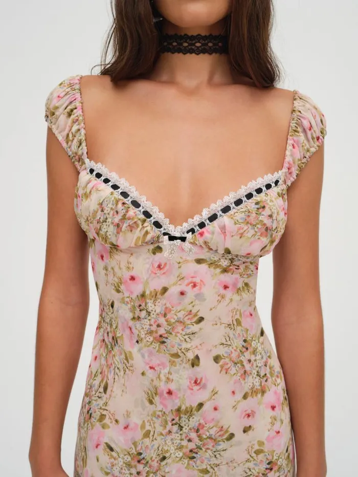 For Love and Lemons Dresses Emmaline Maxi Dress Yellow 8211 Women For Love and Lemons Dresses Emmaline Maxi Dress Yellow 8211 Women