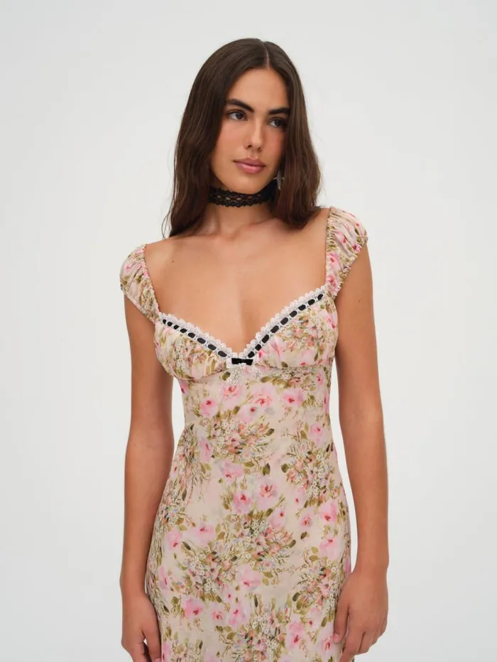 For Love and Lemons Dresses Emmaline Maxi Dress Yellow 8211 Women For Love and Lemons Dresses Emmaline Maxi Dress Yellow 8211 Women