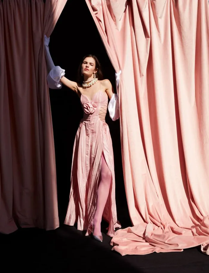 For Love and Lemons Dresses Gwenyth Maxi Dress Pink 8211 Women For Love and Lemons Dresses Gwenyth Maxi Dress Pink 8211 Women