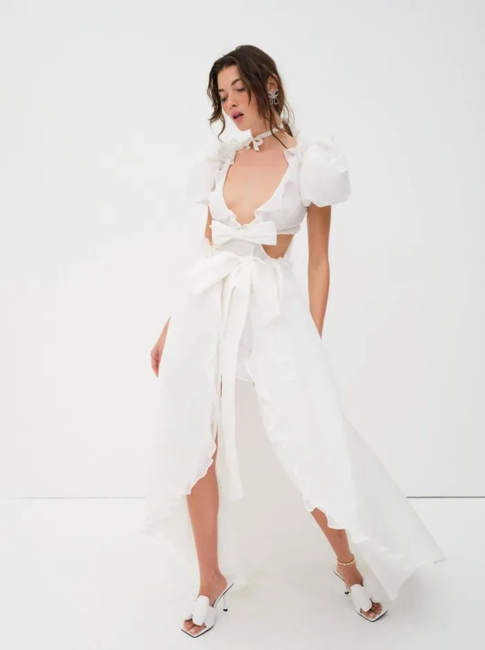 For Love and Lemons Dresses Leia Bridal Gown White 8211 Women