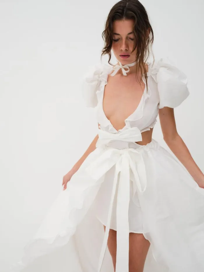 For Love and Lemons Dresses Leia Bridal Gown White 8211 Women For Love and Lemons Dresses Leia Bridal Gown White 8211 Women