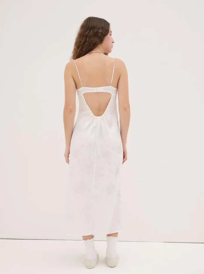 For Love and Lemons Dresses Lola Midi Slip Dress White 8211 Women For Love and Lemons Dresses Lola Midi Slip Dress White 8211 Women