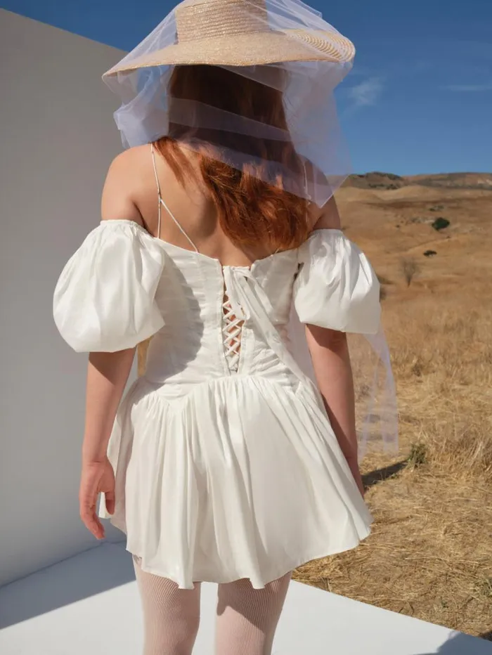 For Love and Lemons Dresses Mia Mini Dress White 8211 Women For Love and Lemons Dresses Mia Mini Dress White 8211 Women