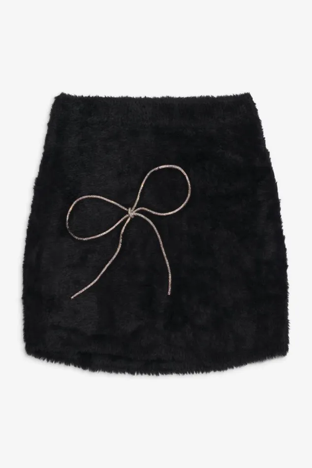 For Love and Lemons Knitwear Vivienne Mini Skirt Black 8211 Women For Love and Lemons Knitwear Vivienne Mini Skirt Black 8211 Women