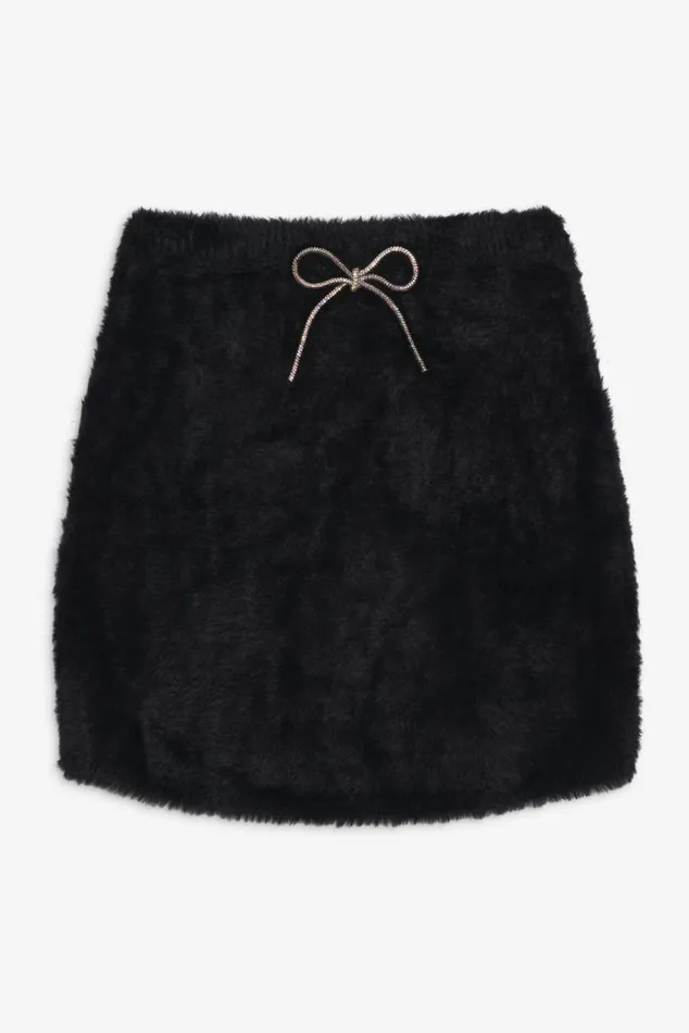For Love and Lemons Knitwear Vivienne Mini Skirt Black 8211 Women For Love and Lemons Knitwear Vivienne Mini Skirt Black 8211 Women