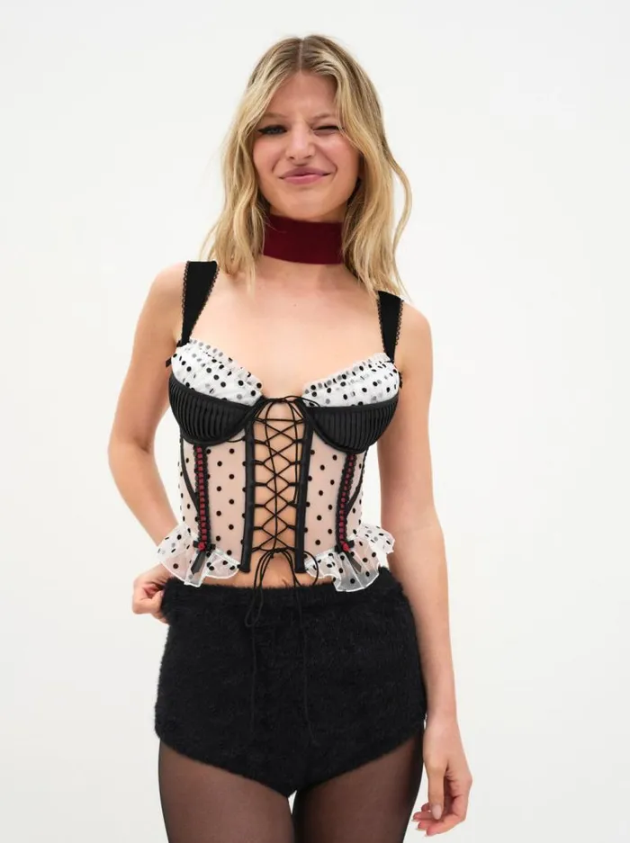 For Love and Lemons Lingerie Lucinda Bustier Black 8211 Women For Love and Lemons Lingerie Lucinda Bustier Black 8211 Women