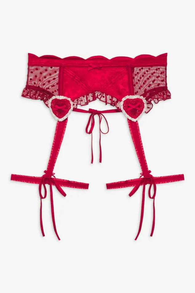 For Love and Lemons Lingerie Velma Garter Belt Red 8211 Women For Love and Lemons Lingerie Velma Garter Belt Red 8211 Women
