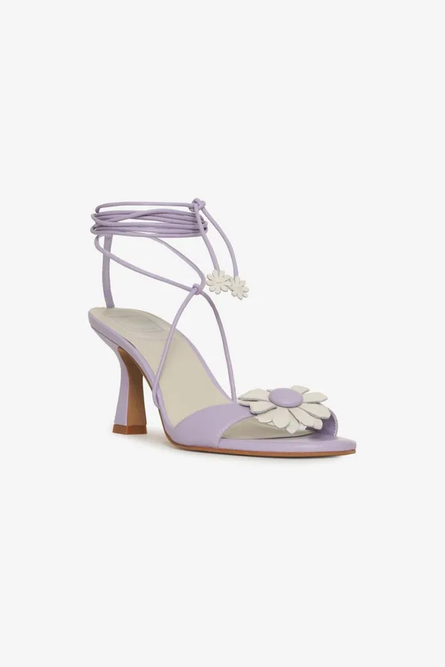 For Love and Lemons Shoes Daizy Heel Purple 8211 Women