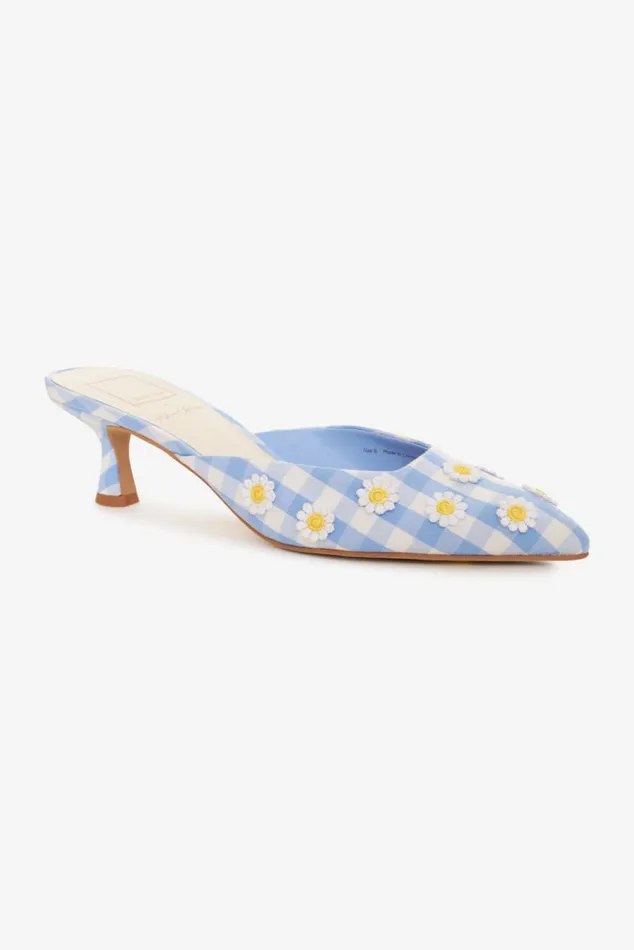 For Love and Lemons Shoes Lilou Mule Blue 8211 Women