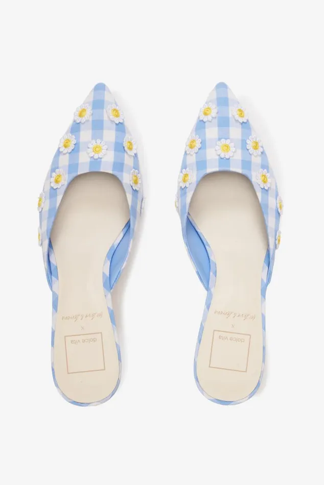 For Love and Lemons Shoes Lilou Mule Blue 8211 Women For Love and Lemons Shoes Lilou Mule Blue 8211 Women