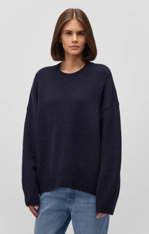 Fuzzy Sweater In Night Sky Women Mavi Jeans Sweaters Fuzzy Sweater In Night Sky Women Mavi Jeans Sweaters