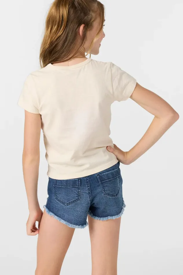 GIRL039S AIDEN DENIM SHORTS Kids O039NEILL Girl039S Clothing