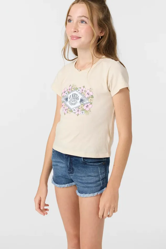 GIRL039S AIDEN DENIM SHORTS Kids O039NEILL Girl039S Clothing