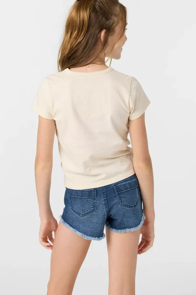 GIRL039S AIDEN DENIM SHORTS Kids O039NEILL Girl039S Clothing