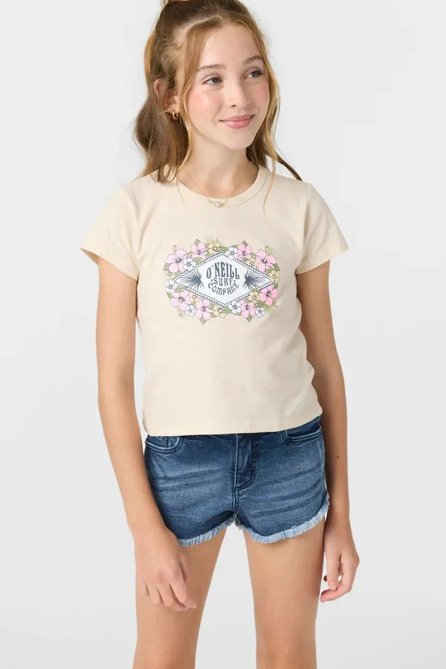 GIRL039S AIDEN DENIM SHORTS Kids O039NEILL Girl039S Clothing