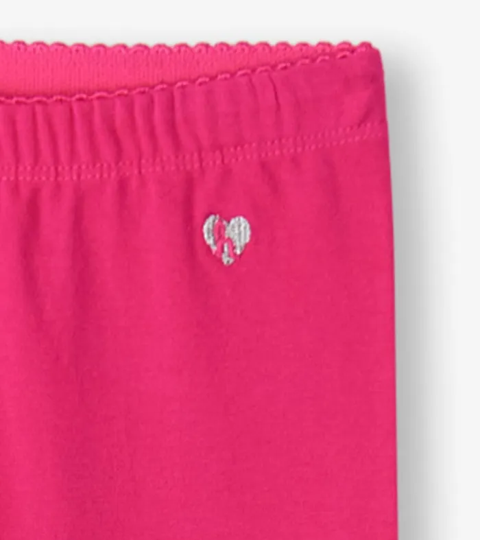 Girls Pink Leggings Hatley