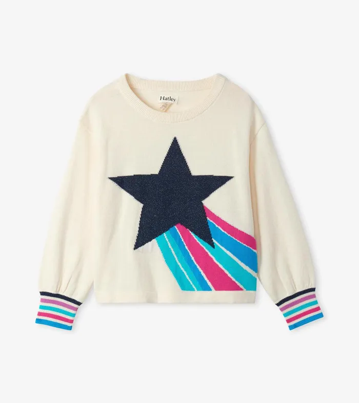 Girls Shooting Star Sweater Hatley