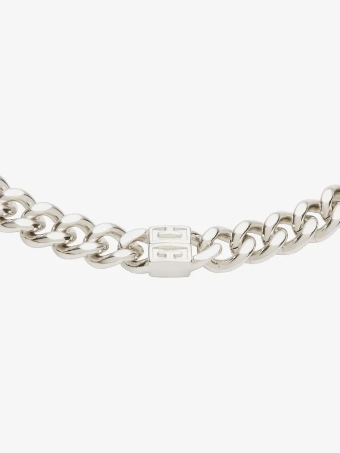 Givenchy 4G Bracelet In Metal Silvery Men Jewelry Givenchy 4G Bracelet In Metal Silvery Men Jewelry