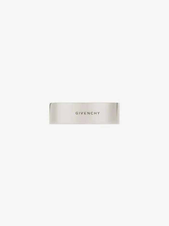 Givenchy 4G Ring In Metal With Crystals Silvery Women Jewelry Givenchy 4G Ring In Metal With Crystals Silvery Women Jewelry