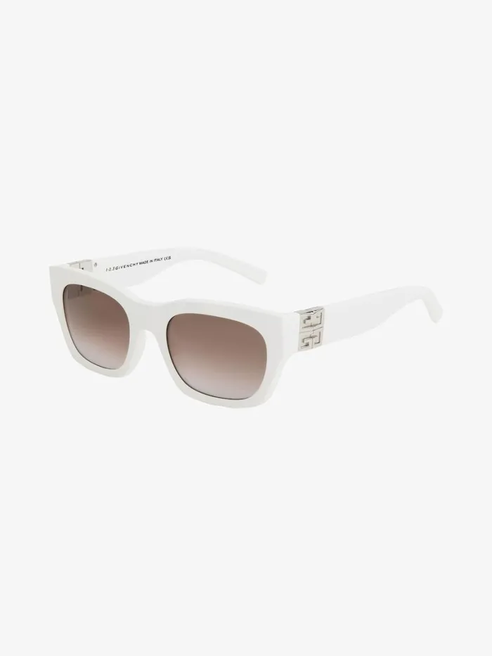 Givenchy 4G Unisex Sunglasses In Acetate White WomenMen Sunglasses