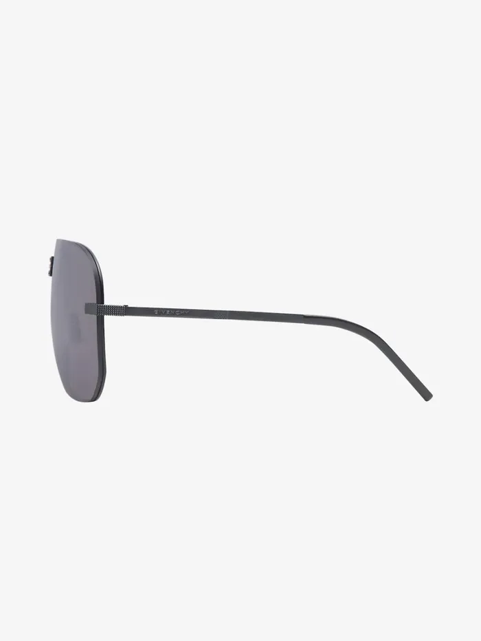 Givenchy 4GEM Unisex Sunglasses In Metal Black WomenMen Sunglasses Givenchy 4GEM Unisex Sunglasses In Metal Black WomenMen Sunglasses