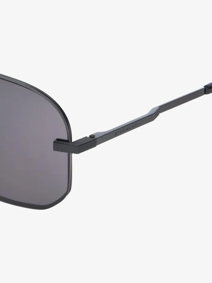 Givenchy 4GEM Unisex Sunglasses In Metal Black WomenMen Sunglasses Givenchy 4GEM Unisex Sunglasses In Metal Black WomenMen Sunglasses