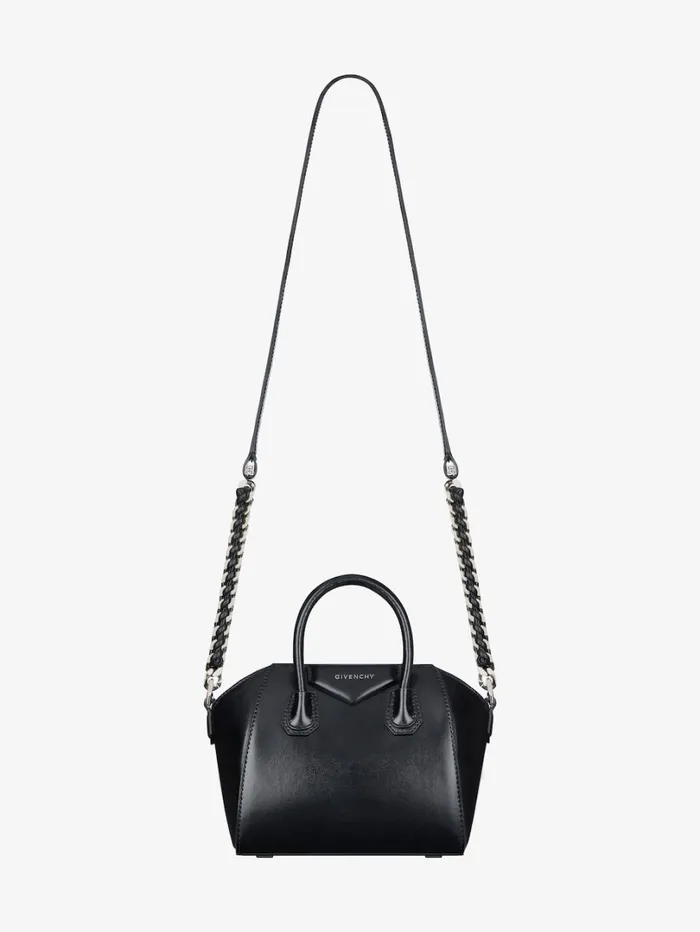 Givenchy Antigona Toy Bag In Box Leather Black Women Crossbody Bags Givenchy Antigona Toy Bag In Box Leather Black Women Crossbody Bags
