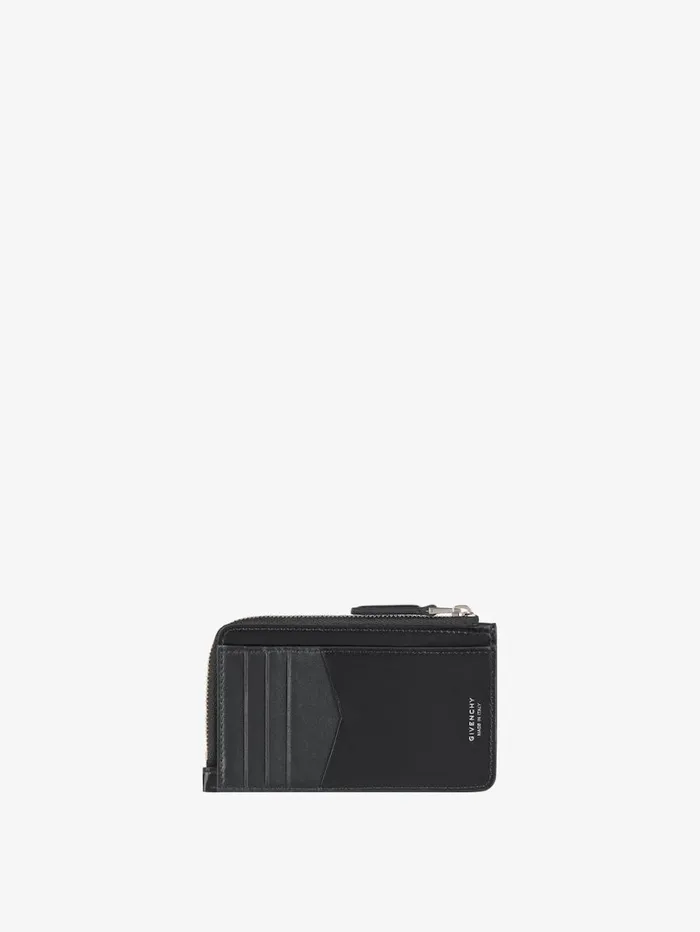 Givenchy Antigona Zipped Card Holder In Box Leather Black Women Wallets and Card Holders Givenchy Antigona Zipped Card Holder In Box Leather Black Women Wallets and Card Holders