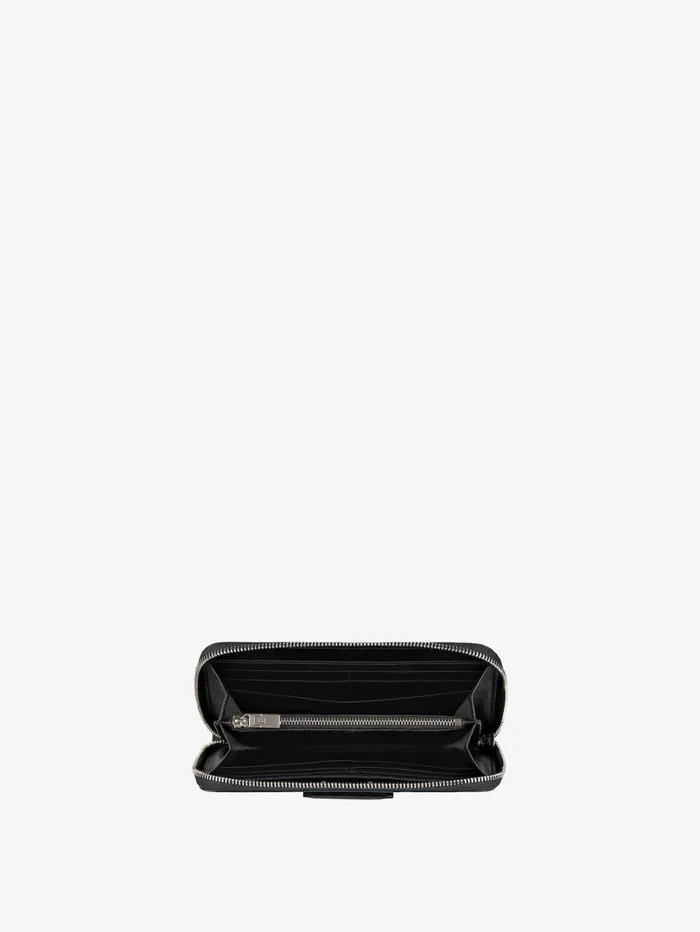 Givenchy Antigona Zipped Wallet In Box Leather Black Women Wallets and Card Holders Givenchy Antigona Zipped Wallet In Box Leather Black Women Wallets and Card Holders