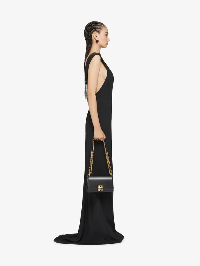 Givenchy Evening Dress In Crepe Black Women Dresses