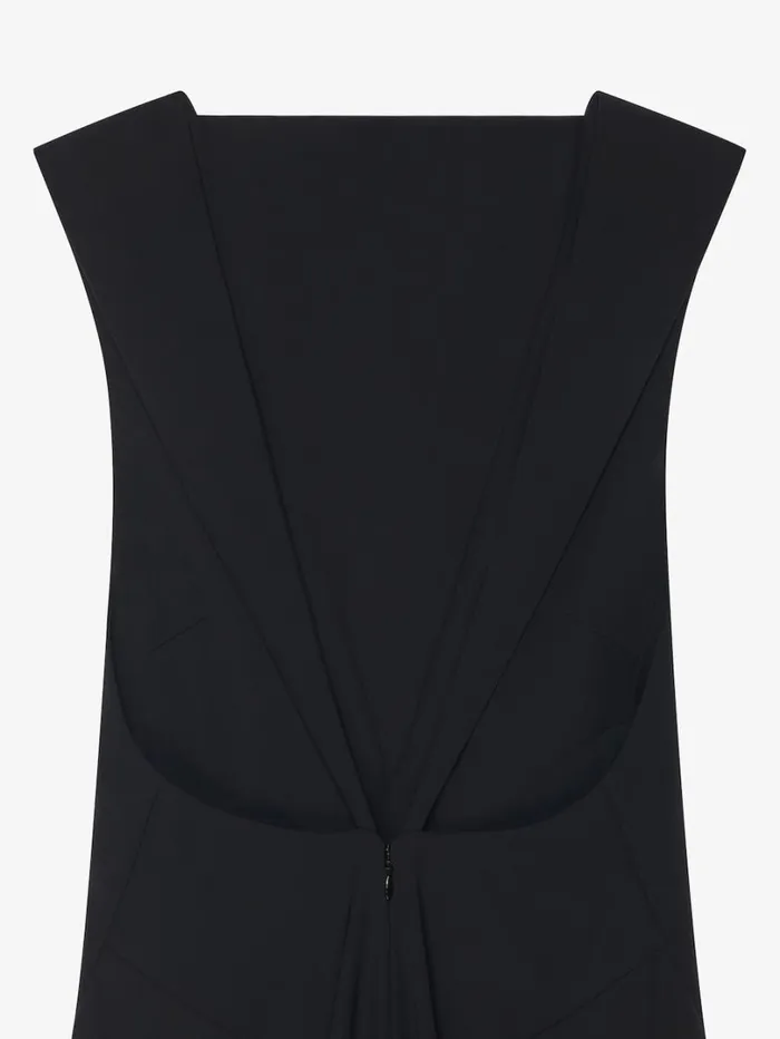 Givenchy Evening Dress In Crepe Black Women Dresses